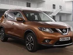Orange Used 2014 Nissan X-Trail Tekna SUV | £5,699 (A bit pricey)