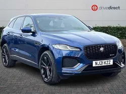 Blue Used 2021 Jaguar F-Pace R-Dynamic SUV | £26,400 (Good price)