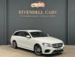 White Used 2019 Mercedes E220 AMG line Estate | £18,480 (Good price)