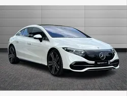 White Used 2024 Mercedes EQS450+ Luxury Sedan | £63,000