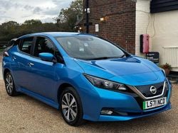 Blue Used 2021 Nissan Leaf Acenta Hatchback | £8,995 (Fair price)