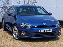 Blue Used 2015 VW Scirocco R-line Coupe | £8,495 (Fair price)