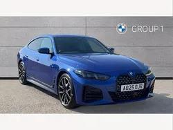 Blue New 2025 BMW 420 M Sport Coupe | £44,450