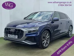 Blue Used 2023 Audi Q8 S-Line SUV | £39,950 (Super price)