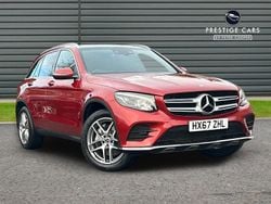 Red Used 2017 Mercedes GLC250 AMG line SUV | £18,991 (Fair price)