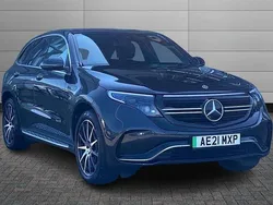 Grey Used 2021 Mercedes EQC400 AMG line SUV | £22,250 (Fair price)