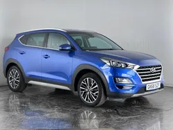 Blue Used 2018 Hyundai Tucson Premium SUV | £14,750 (Good price)