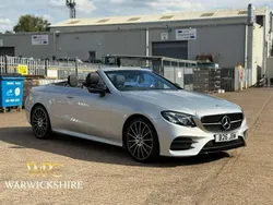Silver Used 2020 Mercedes E220 AMG line Cabriolet | £25,995 (Fair price)