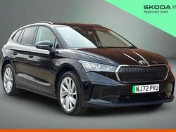 Black magic pearl effect Used 2022 Skoda Enyaq iV ecoSuite SUV | £17,900 (Fair price)