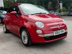 Red Used 2012 Fiat 500 Lounge Hatchback | £6,995 (Fair price)