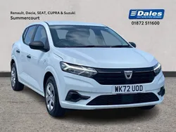 Glacier white Used 2022 Dacia Sandero Essentiel Hatchback | £11,000 (Good price)