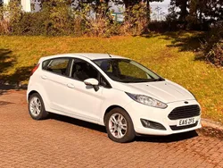 White Used 2015 Ford Fiesta Zetec Hatchback | £5,799 (Fair price)