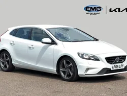 White Used 2016 Volvo V40 R-Design Estate | £11,490 (Fair price)