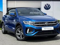 Blue Used 2023 VW T-Roc Cabriolet R-line Cabriolet | £26,280 (Fair price)