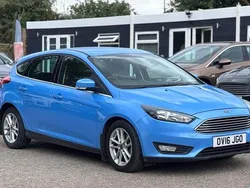Blue Used 2016 Ford Focus Zetec Hatchback | £4,225 (Good price)