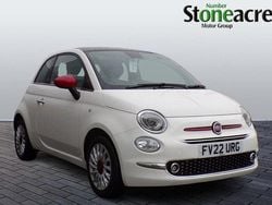 White Used 2022 Fiat 500 Red Hatchback | £10,995