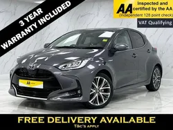Grey Used 2021 Toyota Yaris Hybrid Hatchback | £16,195 (Fair price)