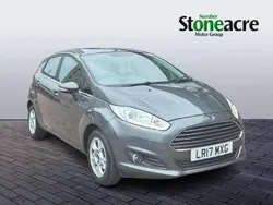 Grey Used 2017 Ford Fiesta Zetec Hatchback | £6,295 (Good price)