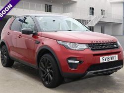 Red Used 2018 Land Rover Discovery Sport HSE SUV | £10,995 (Fair price)