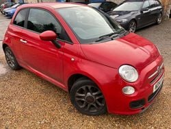 Red Used 2014 Fiat 500 S Hatchback | £3,695 (Fair price)