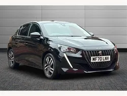 Black Used 2021 Peugeot 208 Allure Hatchback | £11,795 (Fair price)