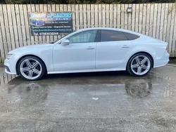 White Used 2013 Audi A7 S-Line Hatchback | £11,950 (Fair price)