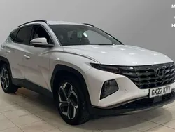 White Used 2022 Hyundai Tucson Premium SUV | £23,592 (Fair price)