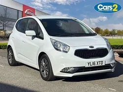 White Used 2016 Kia Venga 3 Hatchback | £6,690 (Fair price)