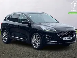 Black Used 2021 Ford Kuga Vignale SUV | £18,799 (Fair price)