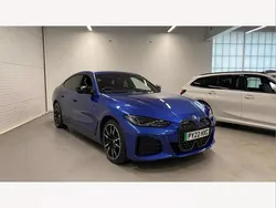 Blue Used 2022 BMW i4 Shadowline Sedan | £35,850 (Fair price)