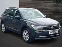 Grey Used 2022 VW Tiguan Life SUV | £19,999 (Good price)