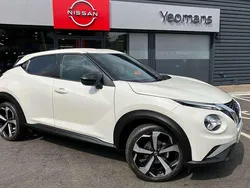 White Used 2022 Nissan Juke Tekna SUV | £16,490 (Fair price)