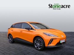 Orange New 2025 MG MG4 EV Trophy Hatchback | £22,495 (Super price)