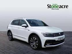White Used 2017 VW Tiguan R-line SUV | £18,695 (Fair price)