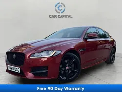 Red Used 2019 Jaguar XF R-Sport Sedan | £10,845 (Fair price)