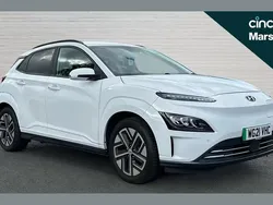 White Used 2021 Hyundai Kona Premium SUV | £12,498 (Fair price)