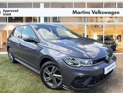 Grey Used 2022 VW Polo R-line Hatchback | £15,795 (Fair price)
