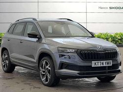 Graphite grey metallic Used 2025 Skoda Karoq SportLine SUV | £30,995 (Fair price)