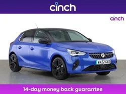 Blue Used 2022 Vauxhall Corsa-e Elite Hatchback | £12,199 (Fair price)