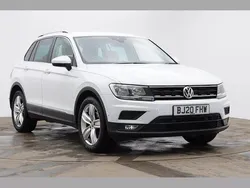 White Used 2020 VW Tiguan Match SUV | £18,451 (Super price)