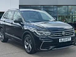 Black Used 2023 VW Tiguan R-line Edition SUV | £28,839 (Fair price)