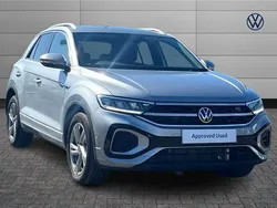 Silver Used 2024 VW T-Roc R-line SUV | £27,980 (Fair price)