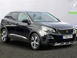 Black Used 2018 Peugeot 3008 Allure Estate | £13,199 (Fair price)
