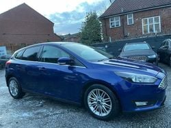 Blue Used 2018 Ford Focus Zetec Hatchback | £4,995 (Good price)