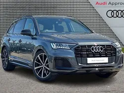 Grey Used 2021 Audi Q7 Black Edition SUV | £41,393 (Good price)