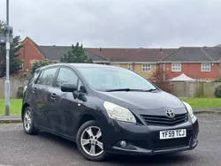 Black Used 2010 Toyota Verso MPV | £1,690 (Fair price)