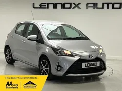 Silver Used 2018 Toyota Yaris Hybrid Hatchback | £10,690 (Super price)