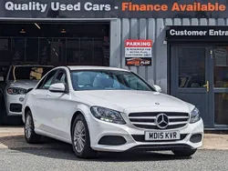 White Used 2015 Mercedes C220 Executive Sedan | £5,990 (Fair price)