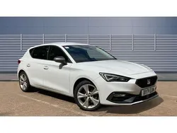 White Used 2021 Seat Leon FR Hatchback | £18,567 (Fair price)