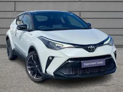 White Used 2021 Toyota C-HR Sport SUV | £21,495 (Fair price)